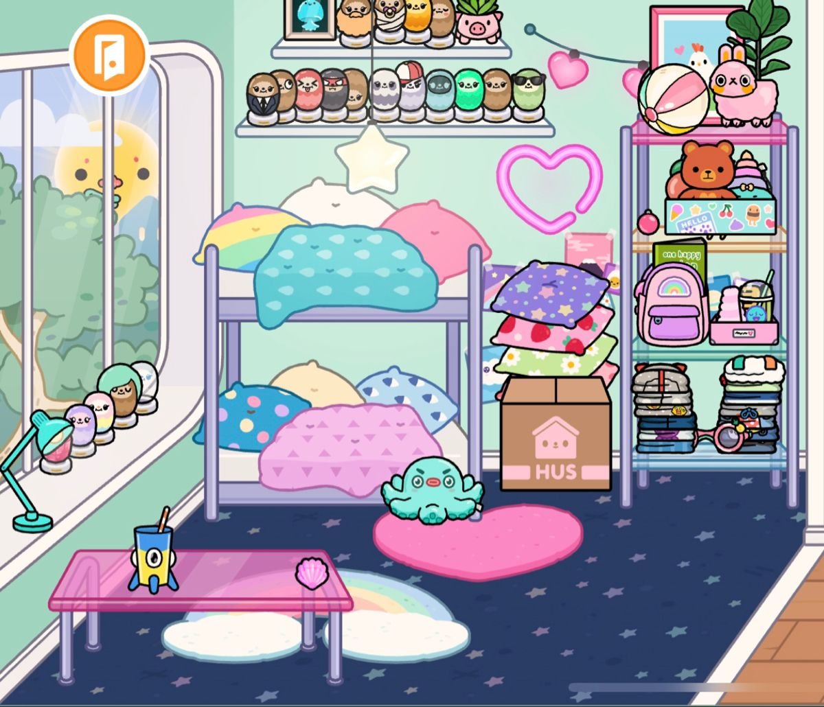 Идеи для комнаты в toca boca