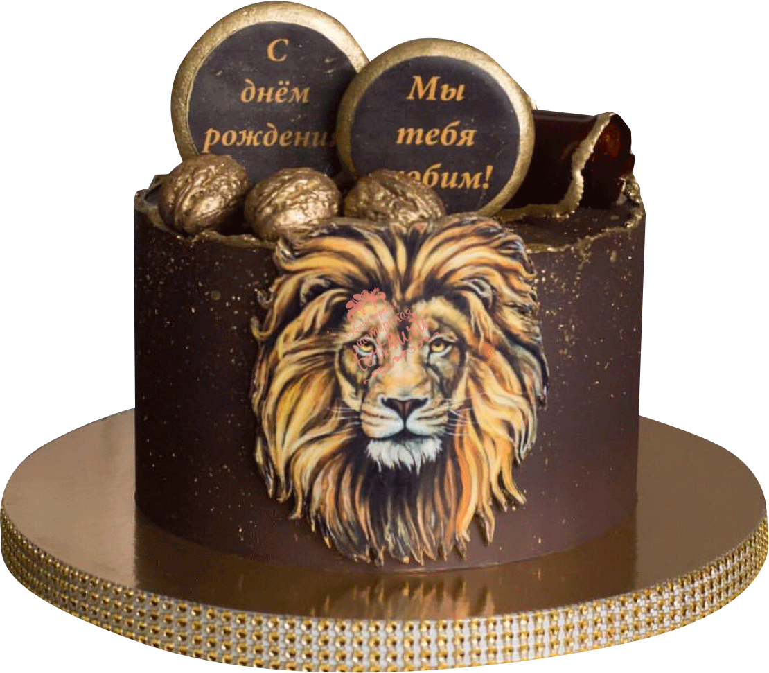 Тортик со львом