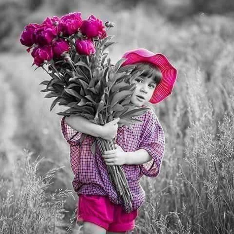 Цветы для детей