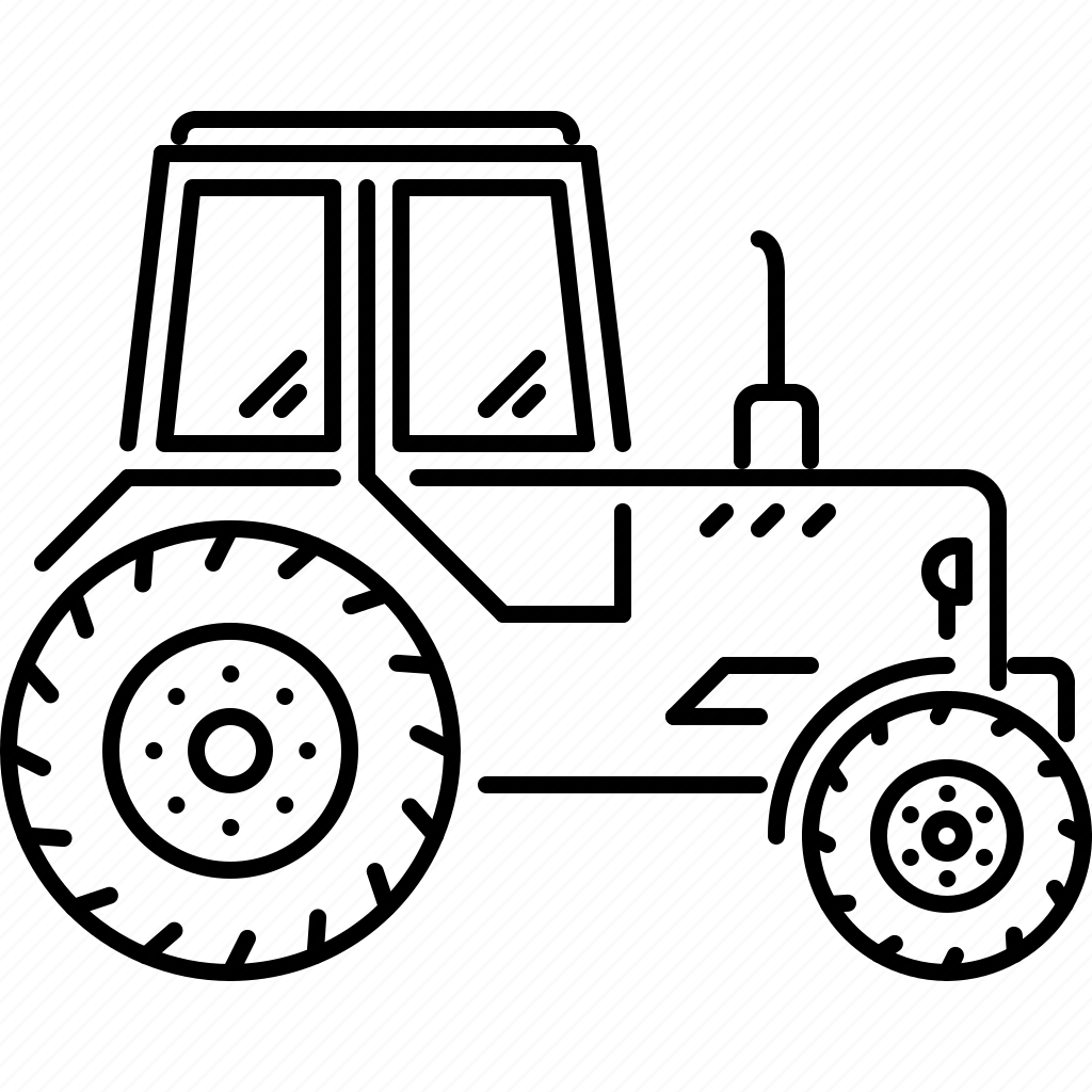 Трактор вектор