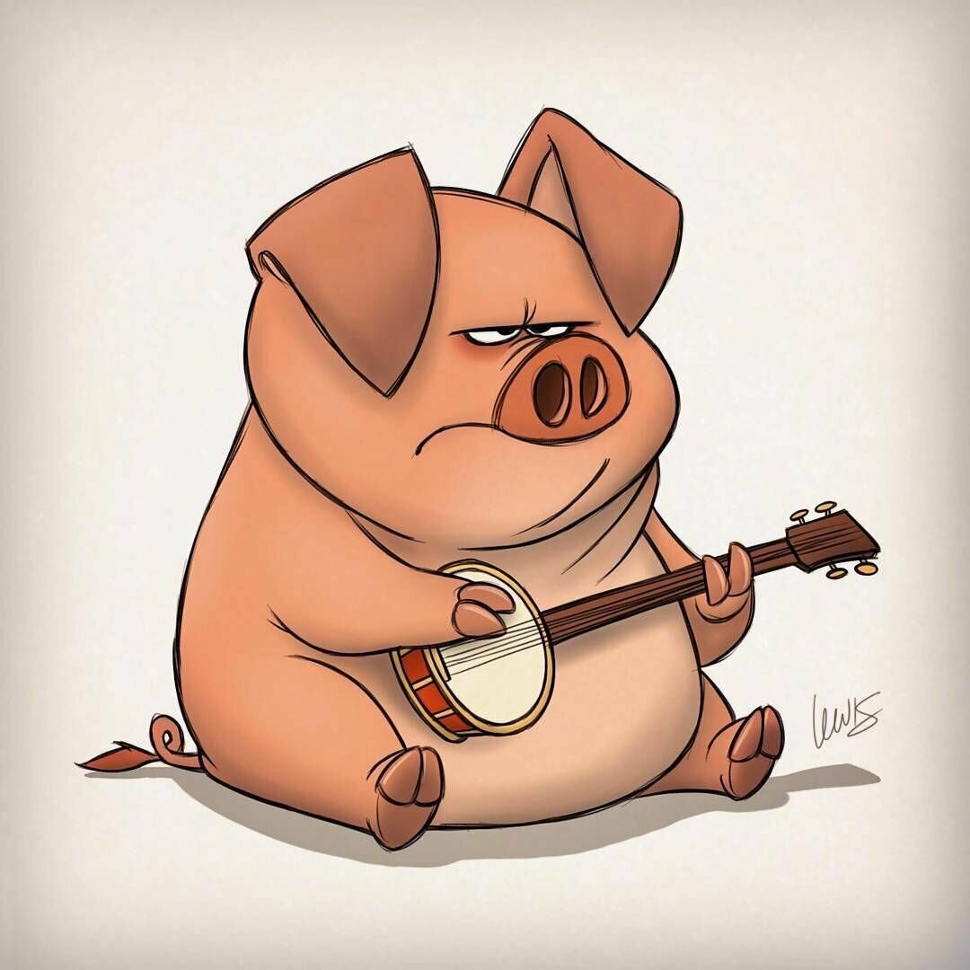 Легкий рисунок Тоторо