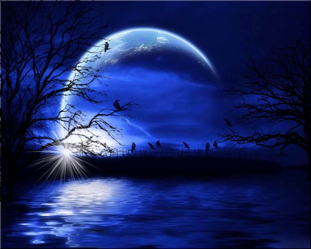 Ночное озеро