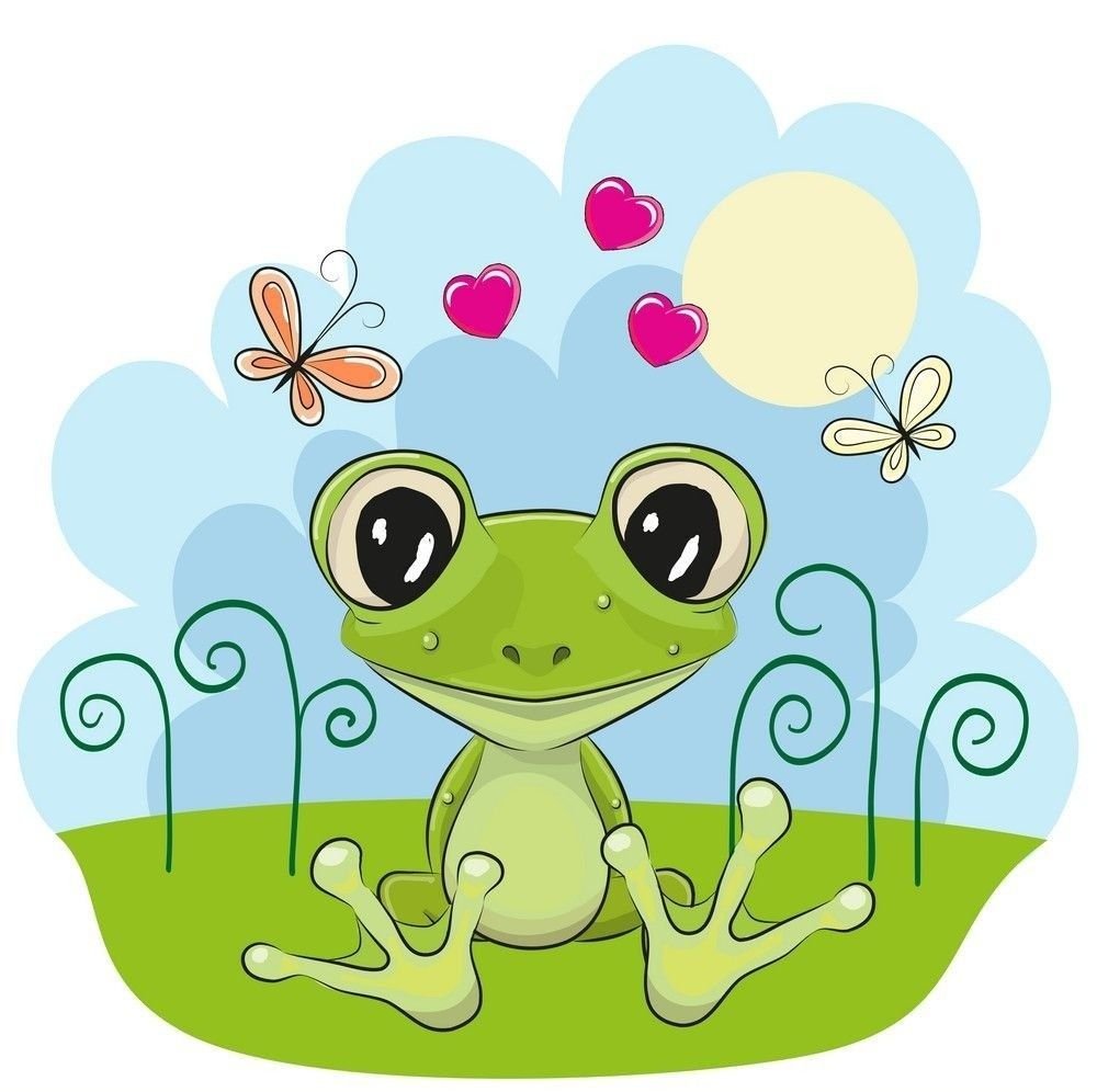 Милые рисуночки лягушек