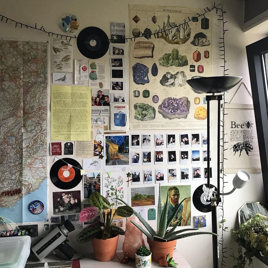 Декор комнаты в стиле панк