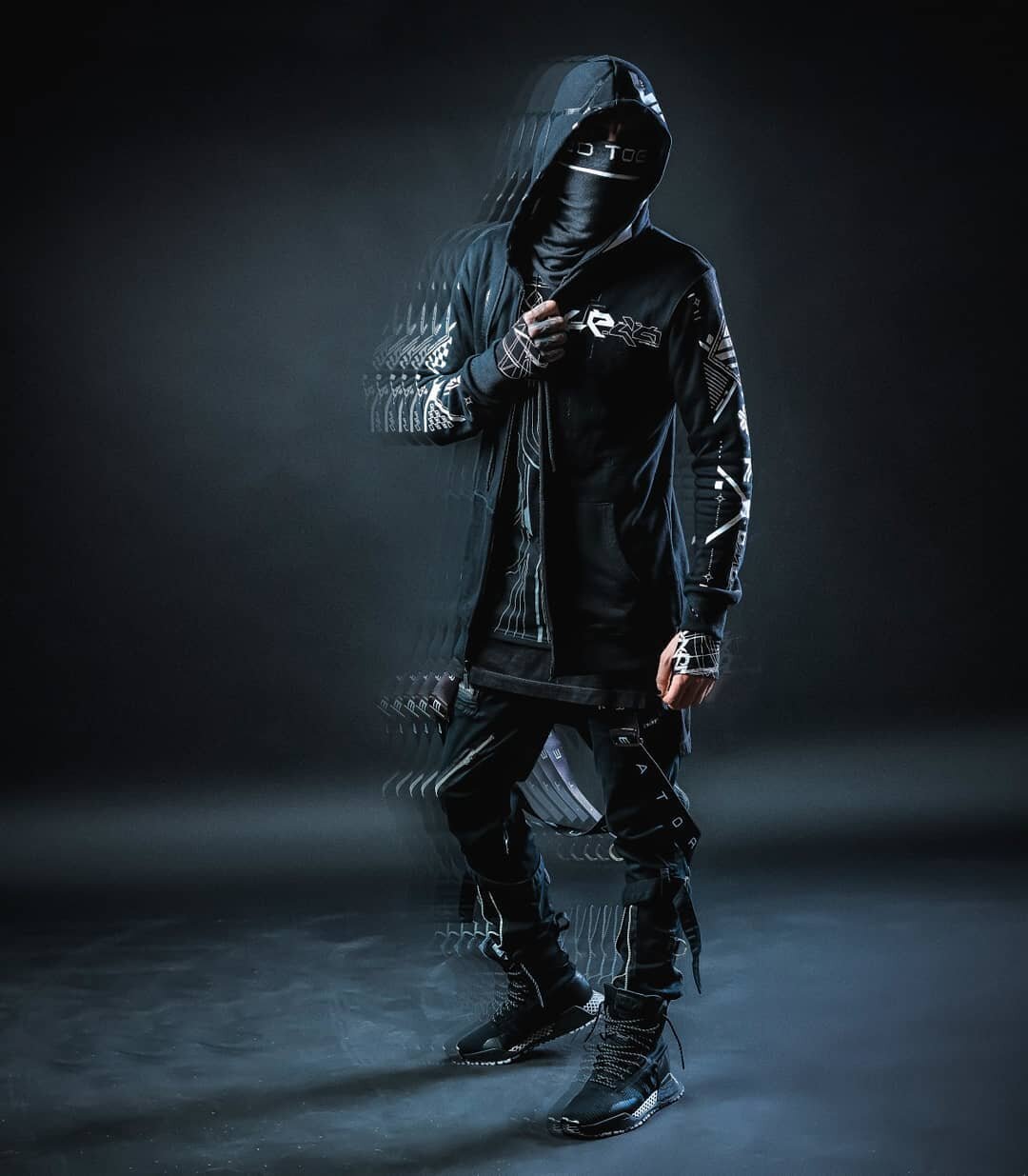 Противогаз в капюшоне