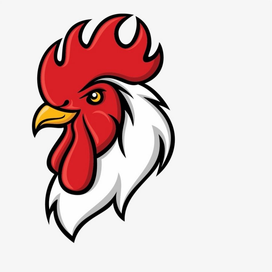 Гребень петуха на прозрачном фоне