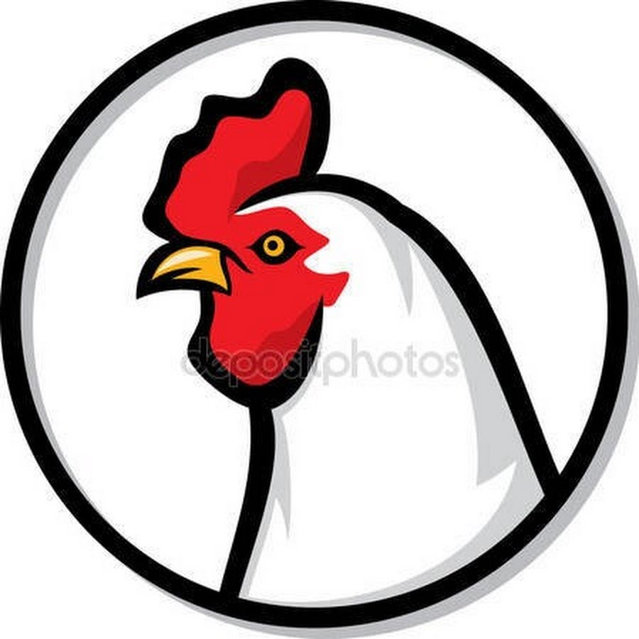 Голова курицы логотип