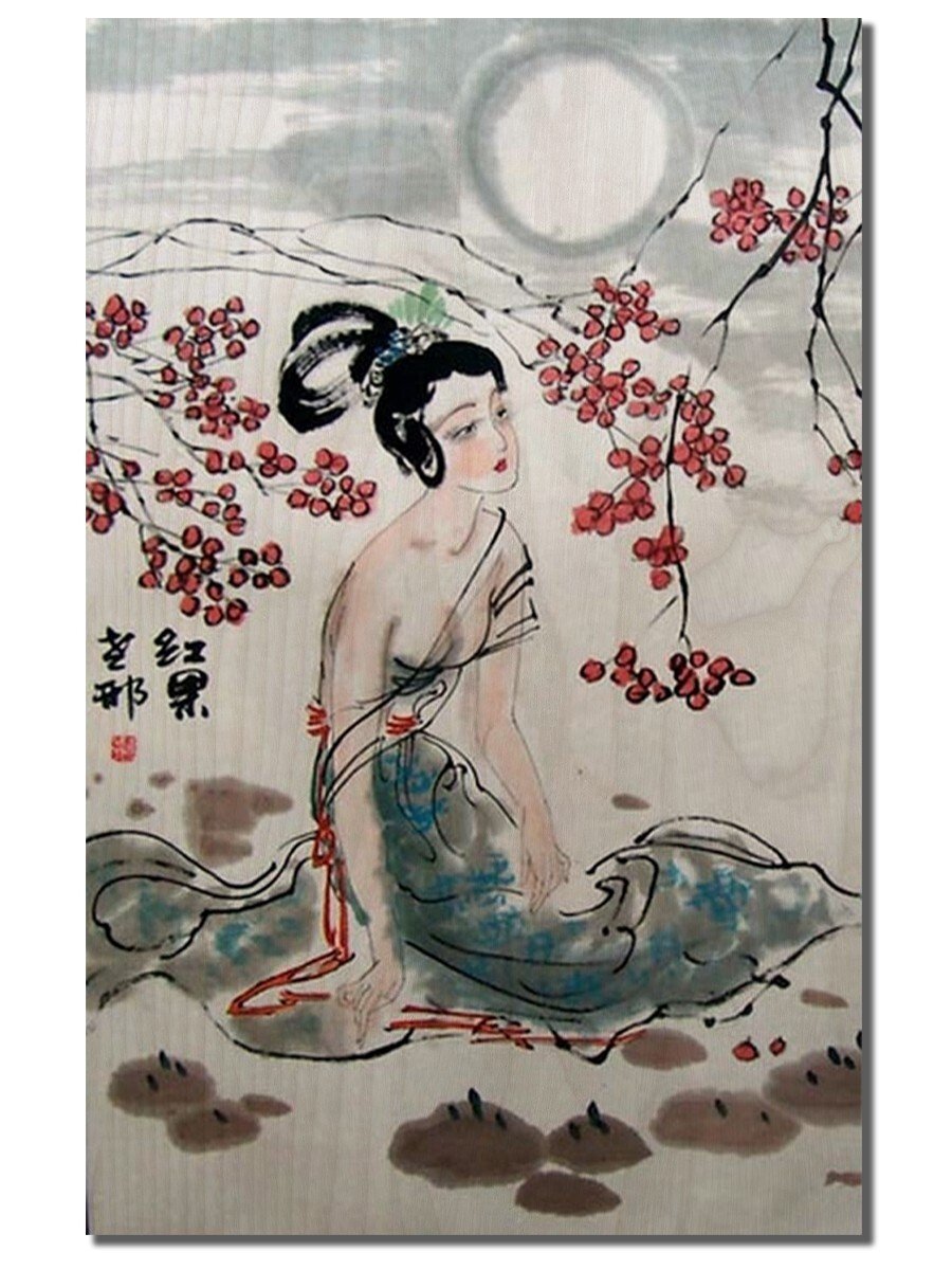 Китайская Акварельная живопись