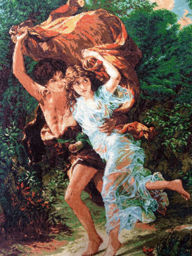 "Дети, бегущие от грозы"1872г. К.Е.Маковский.