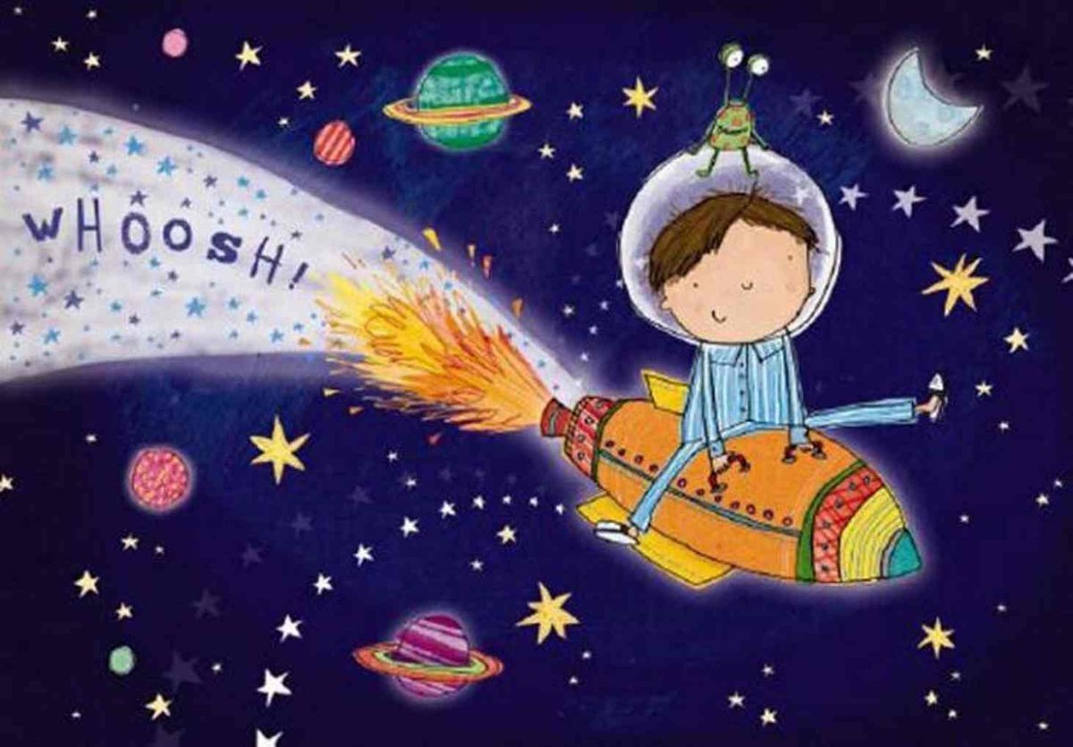 Космос планеты ракета