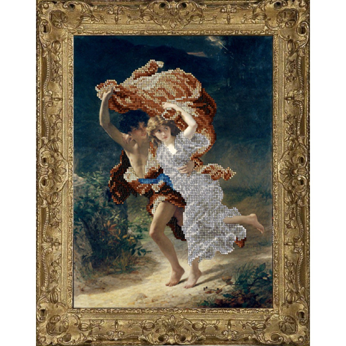 Укрыться от грозы в поле