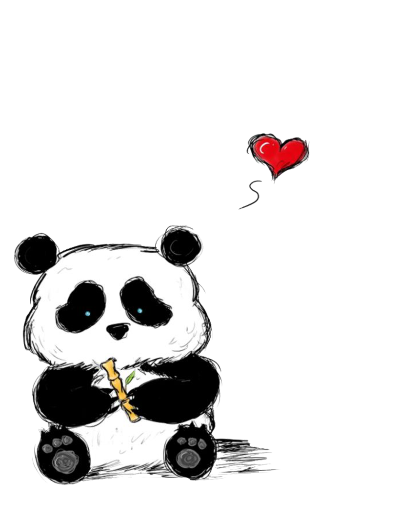 Красивые рисунки панды