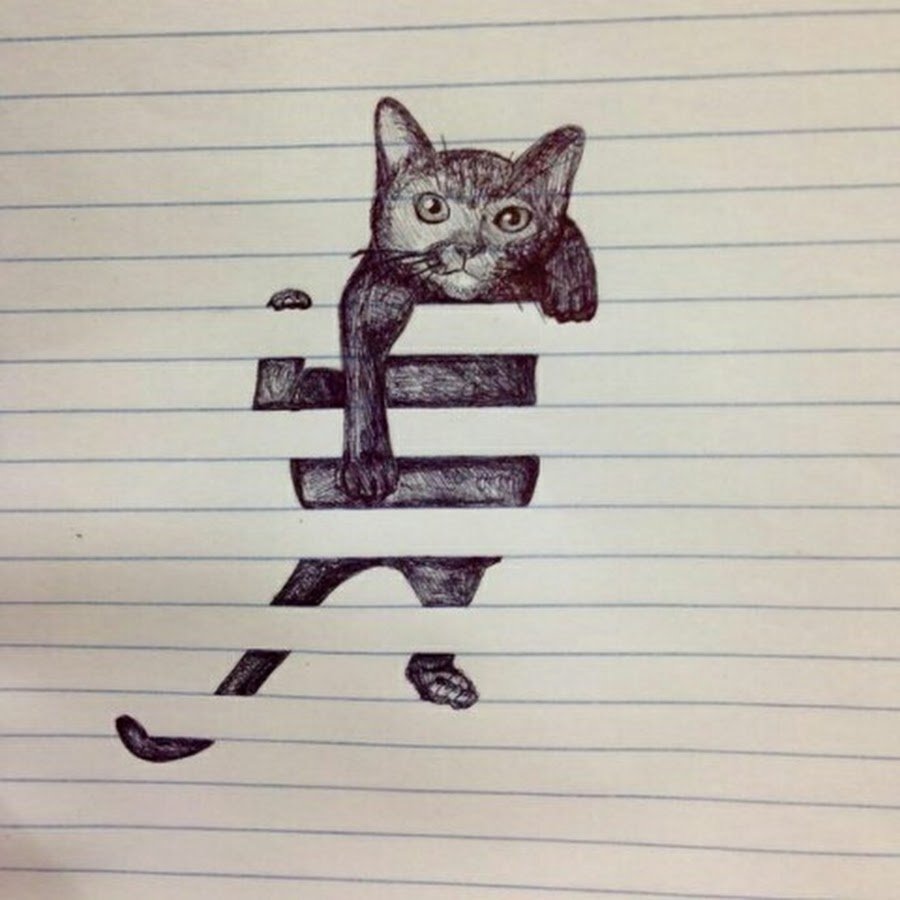 Маленькие зарисовки в тетради