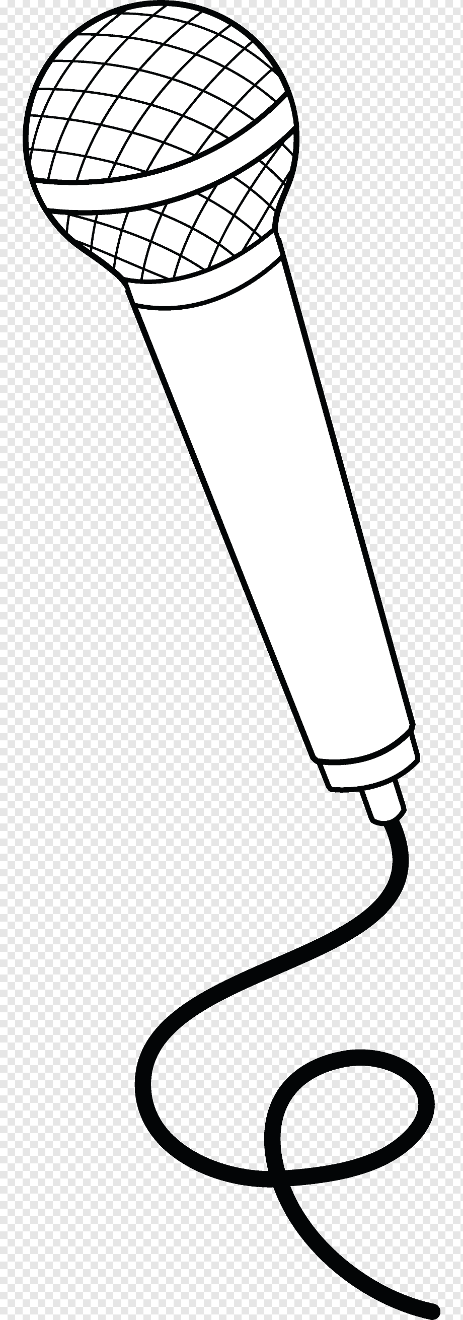 Микрофон раскраска