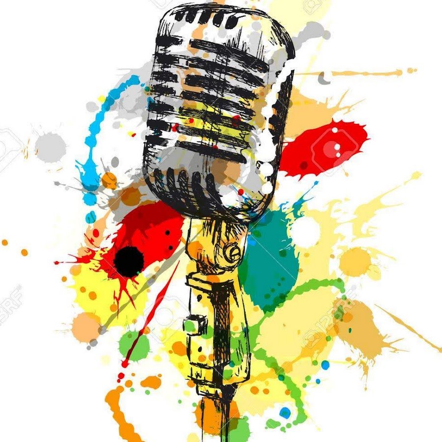 Стилизованный микрофон