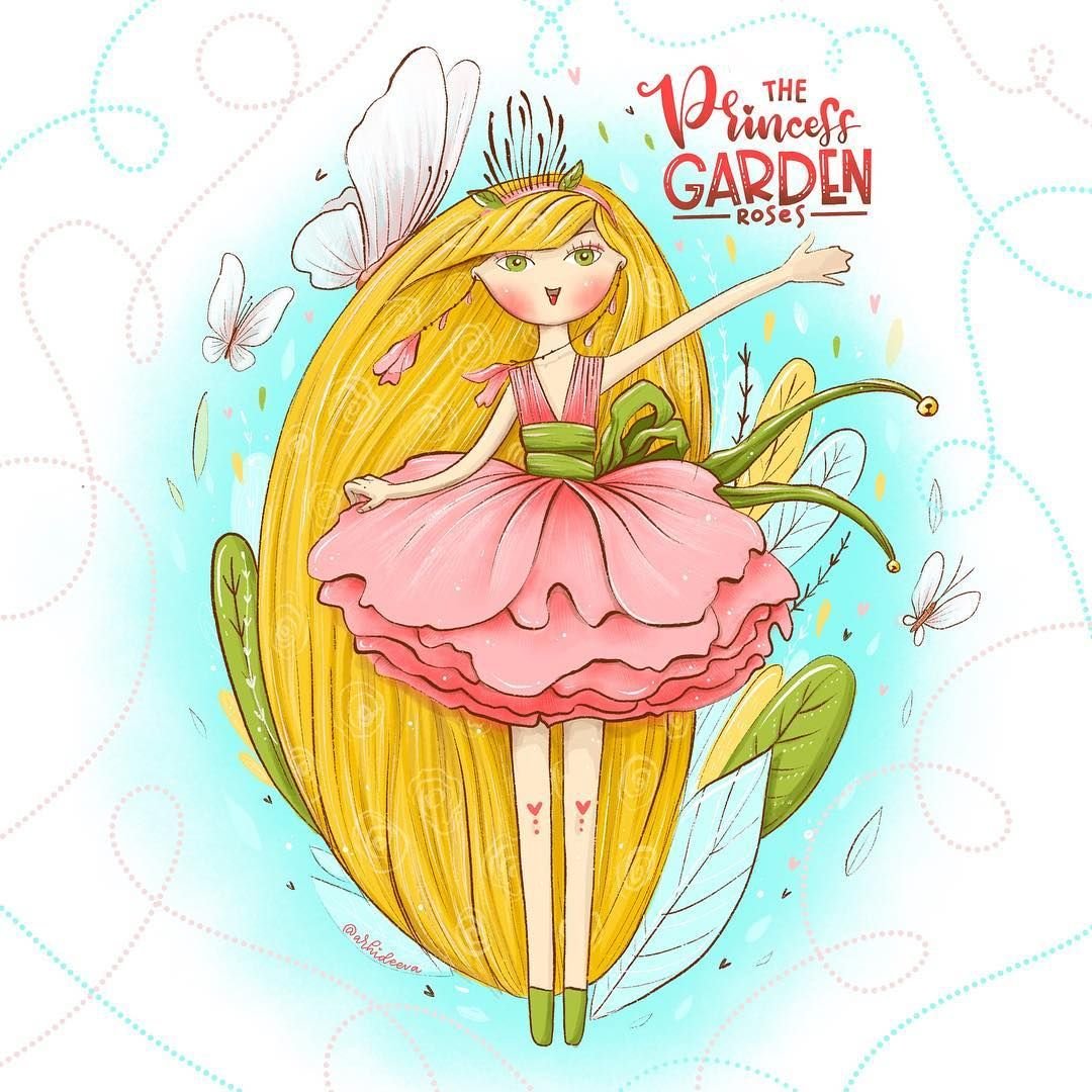 Открытка с днем рождения принцесса