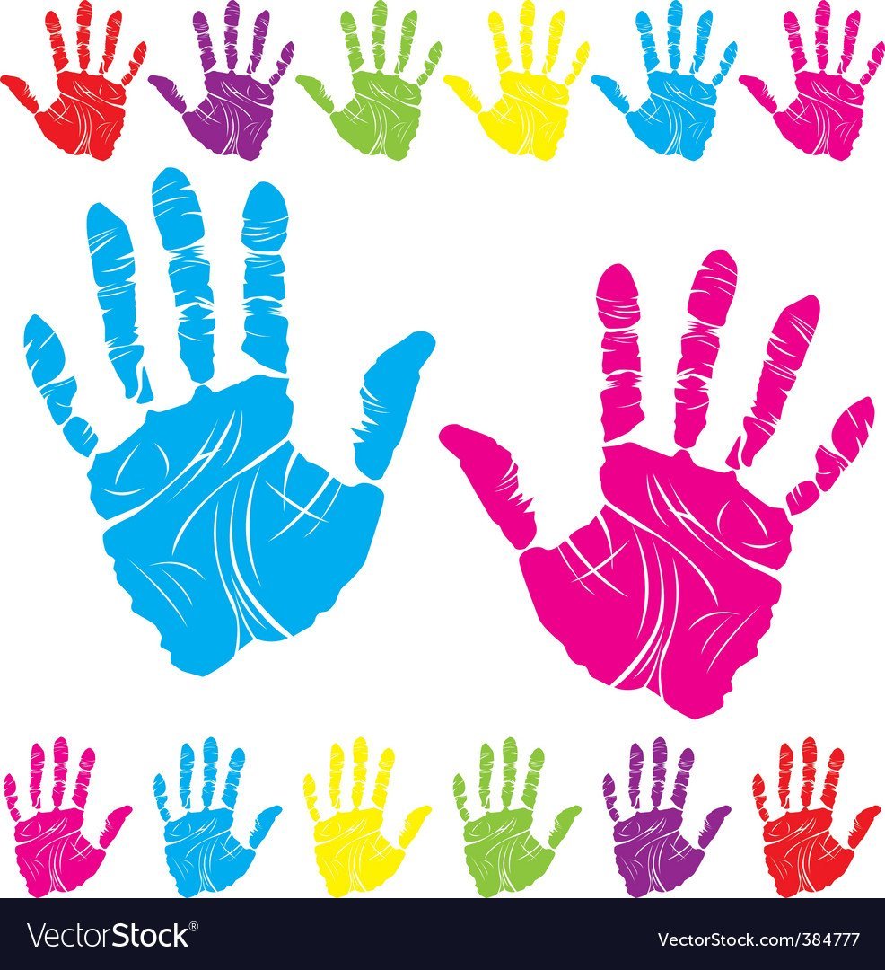 Цветные ладошки логотип