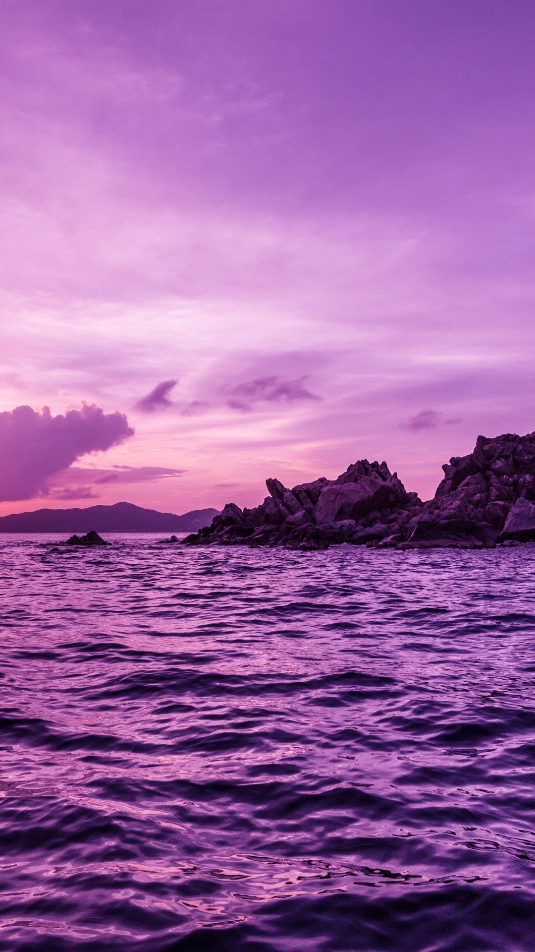 Фиолетовая Эстетика коллаж