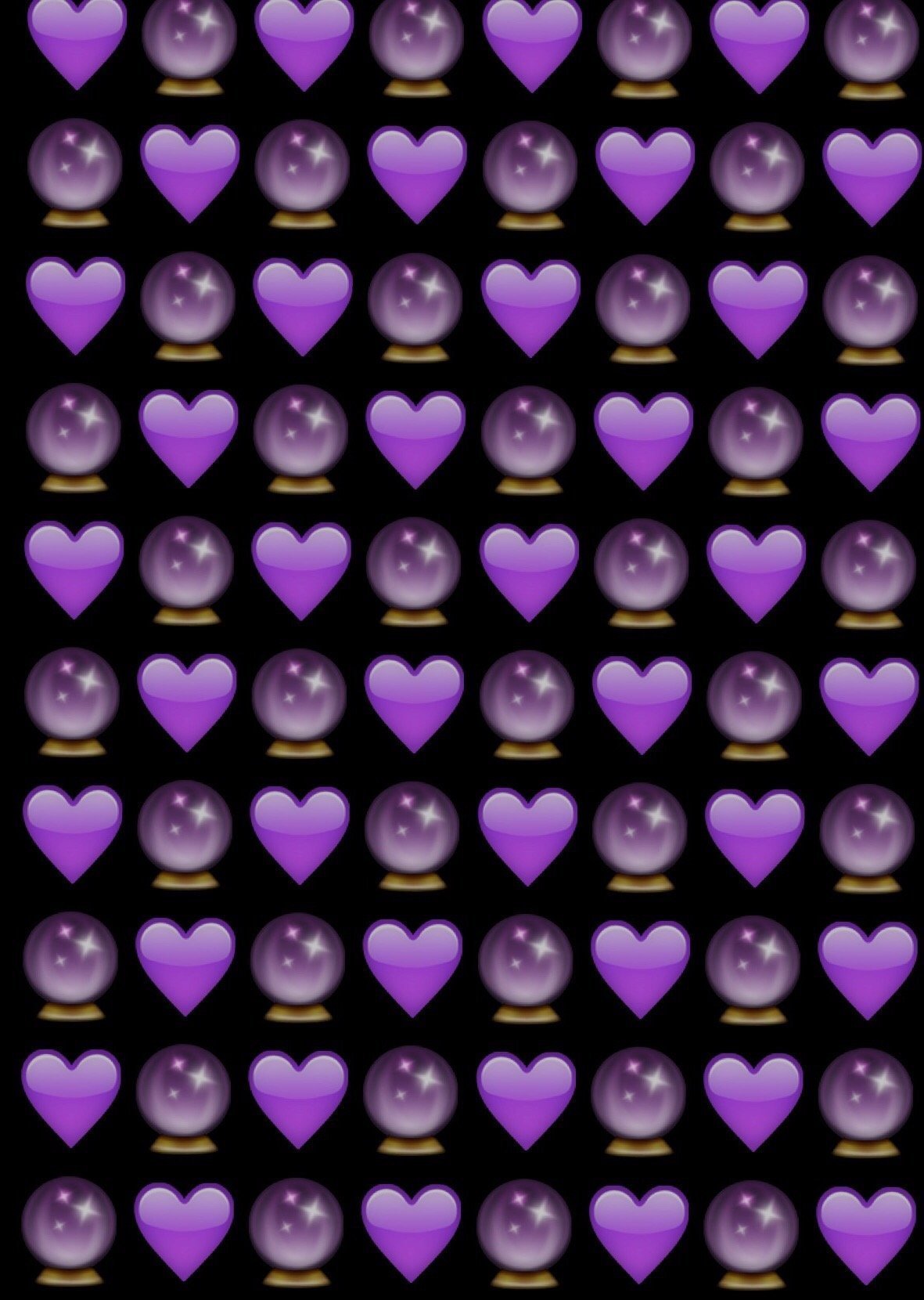 Эстетика фиолетового цвета сердце