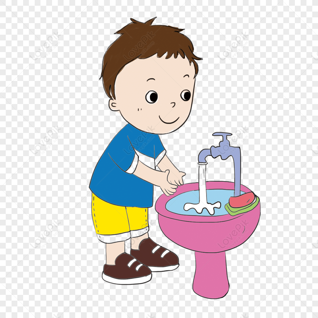 Умывание детей