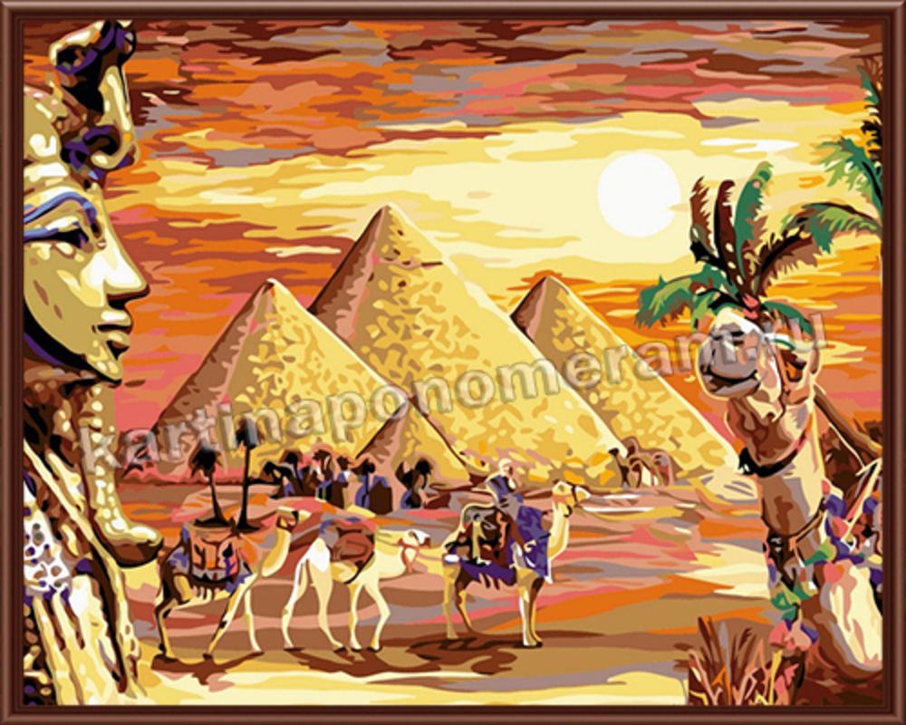 Пейзаж в египетском стиле