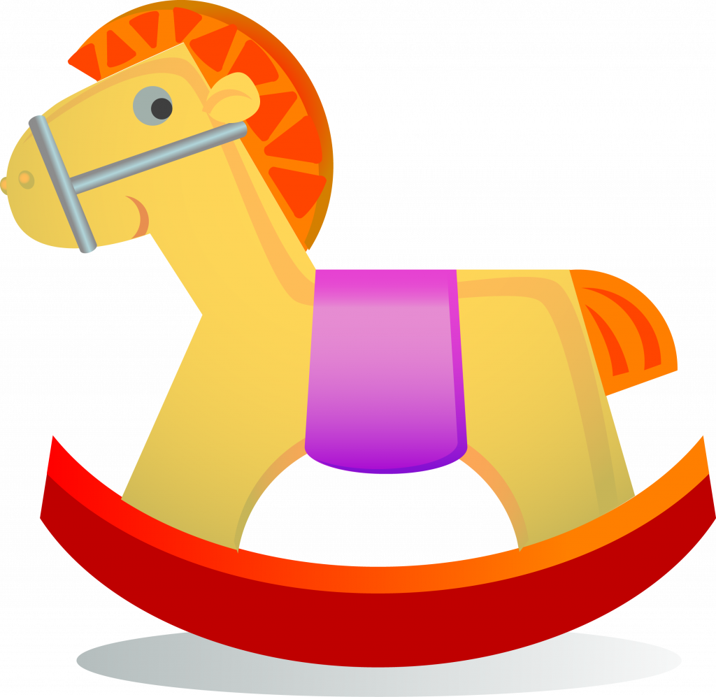 Детские игрушки на прозрачном фоне