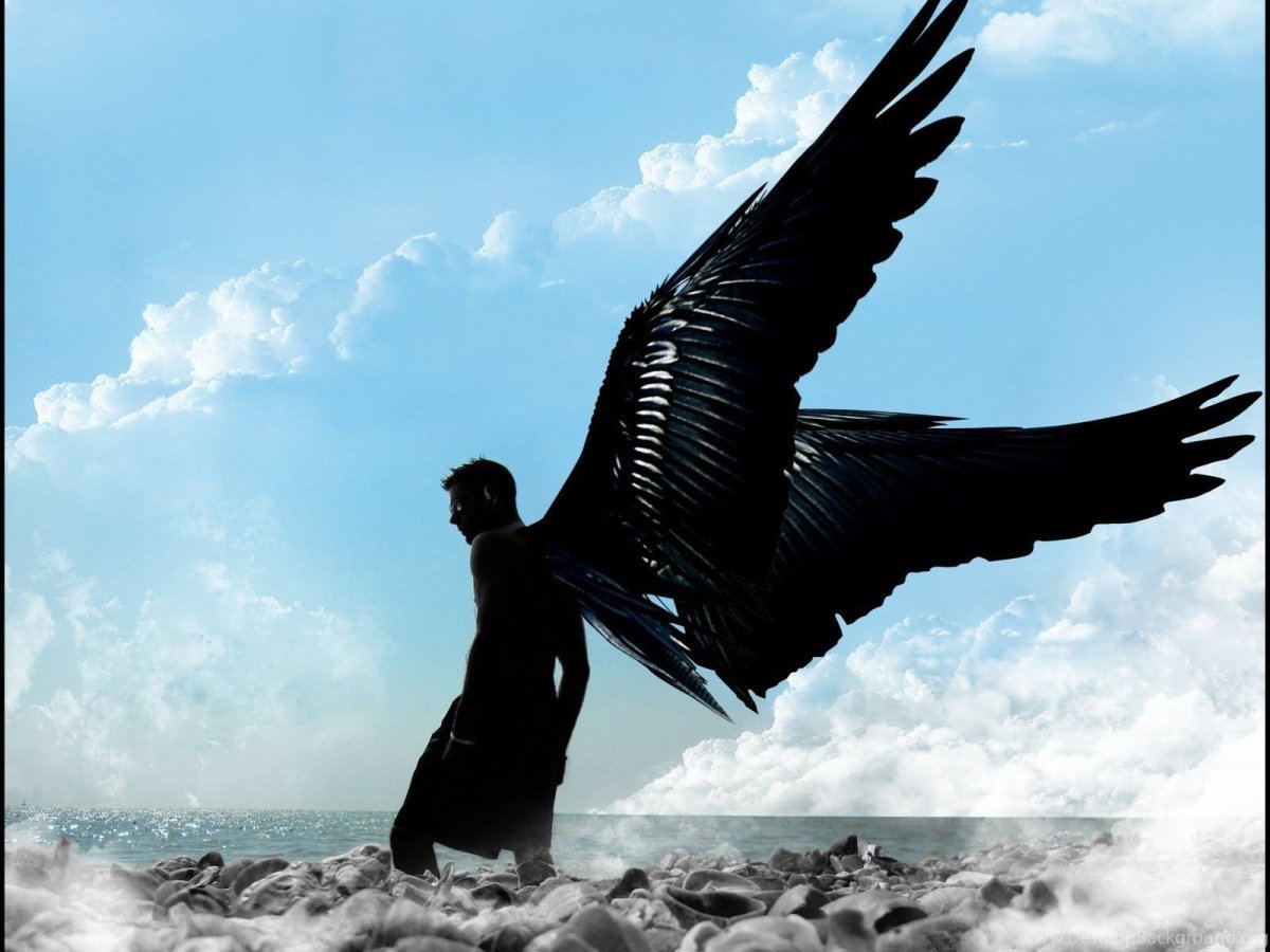 Черный ангел картинки