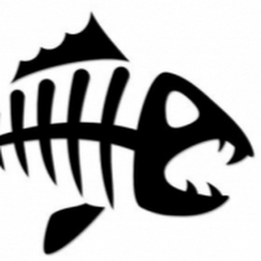 Скелет рыбки