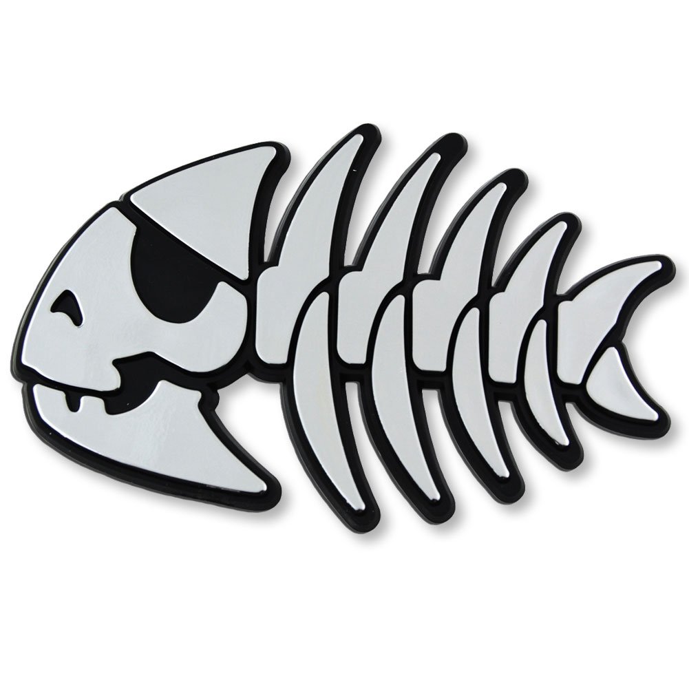 Красивый скелет рыбы