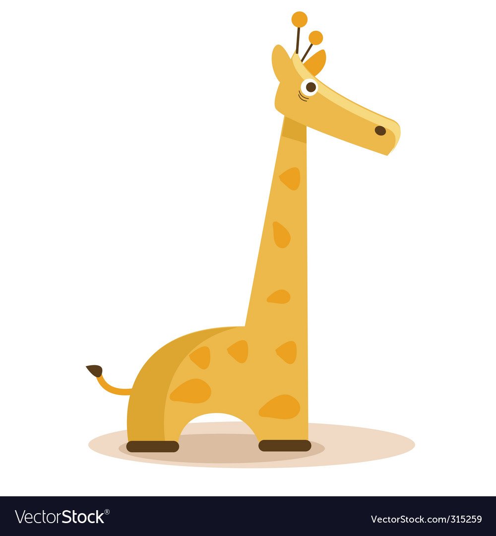 Сахарная печать Жираф