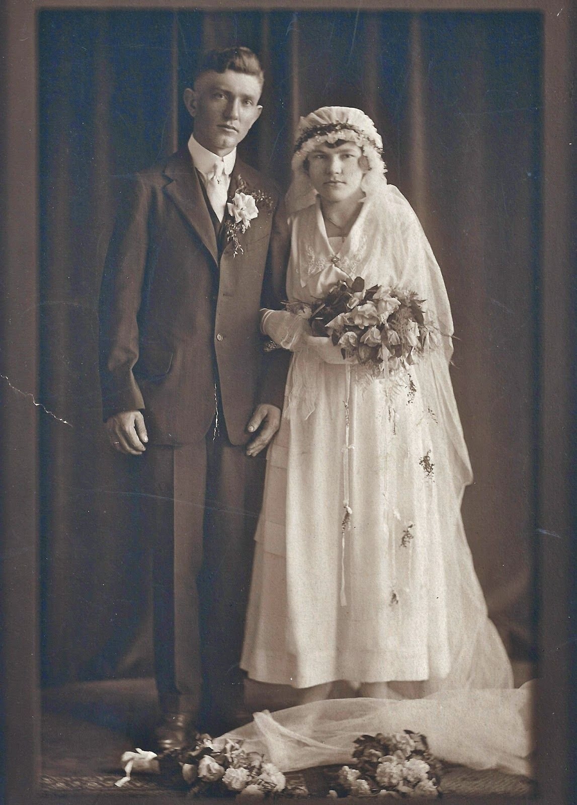 Старинное подвенечное платье