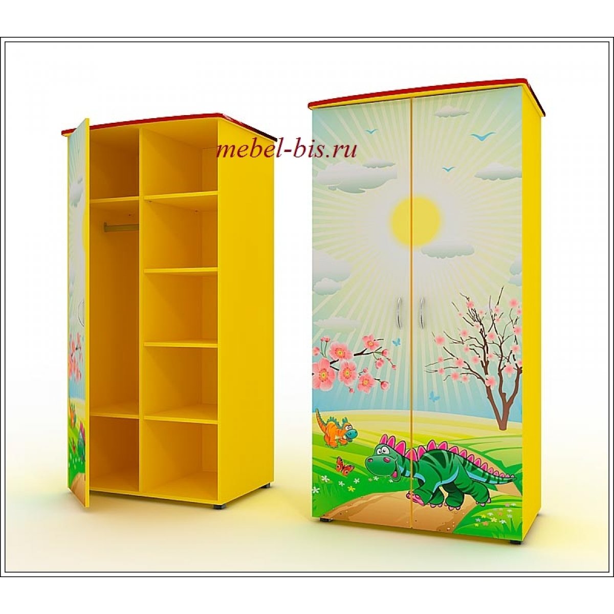 Шкафчик нарисованный