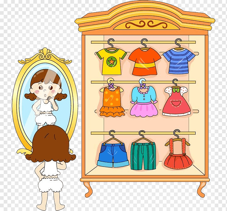 Беспорядок в шкафу вектор