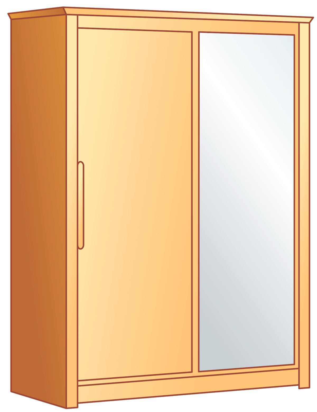 Клипарт шкаф на прозрачном фоне