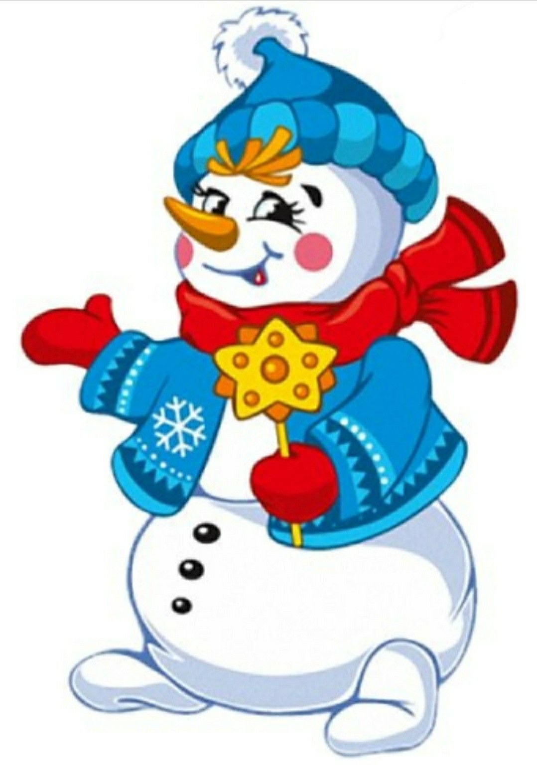 Снеговики для оформления группы