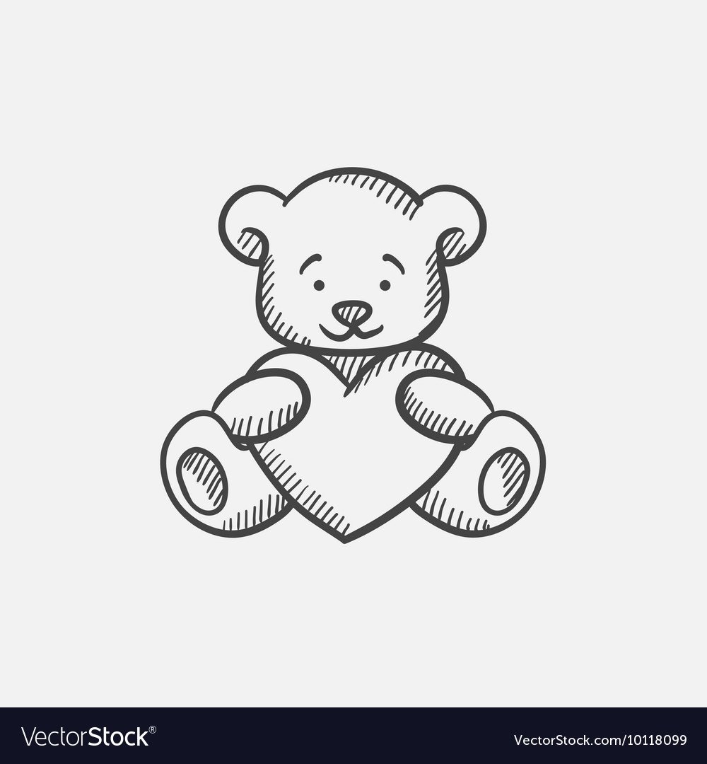 Мишка эскиз