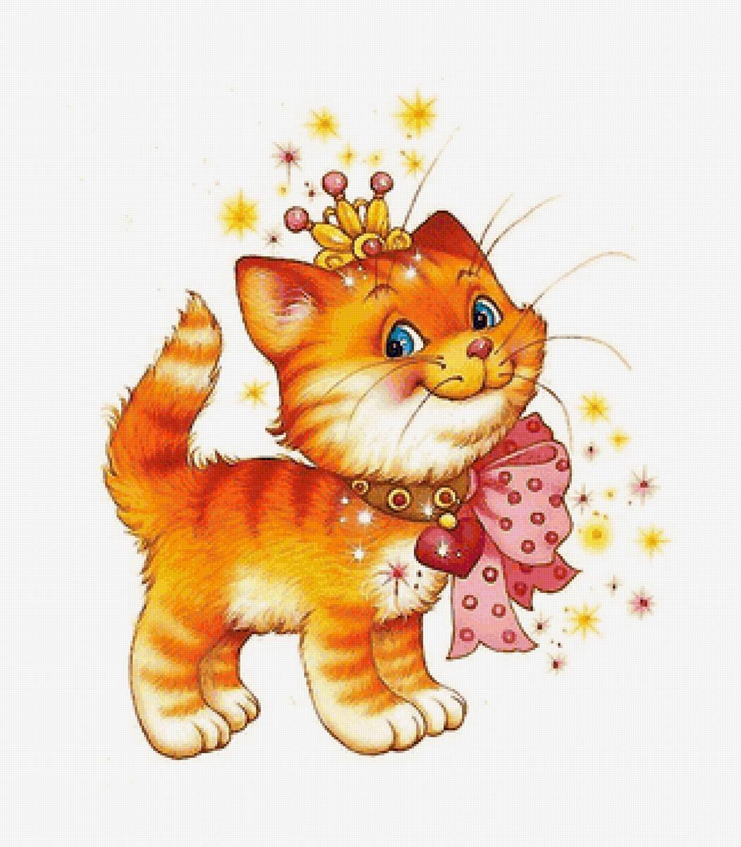 Кошка иллюстрация