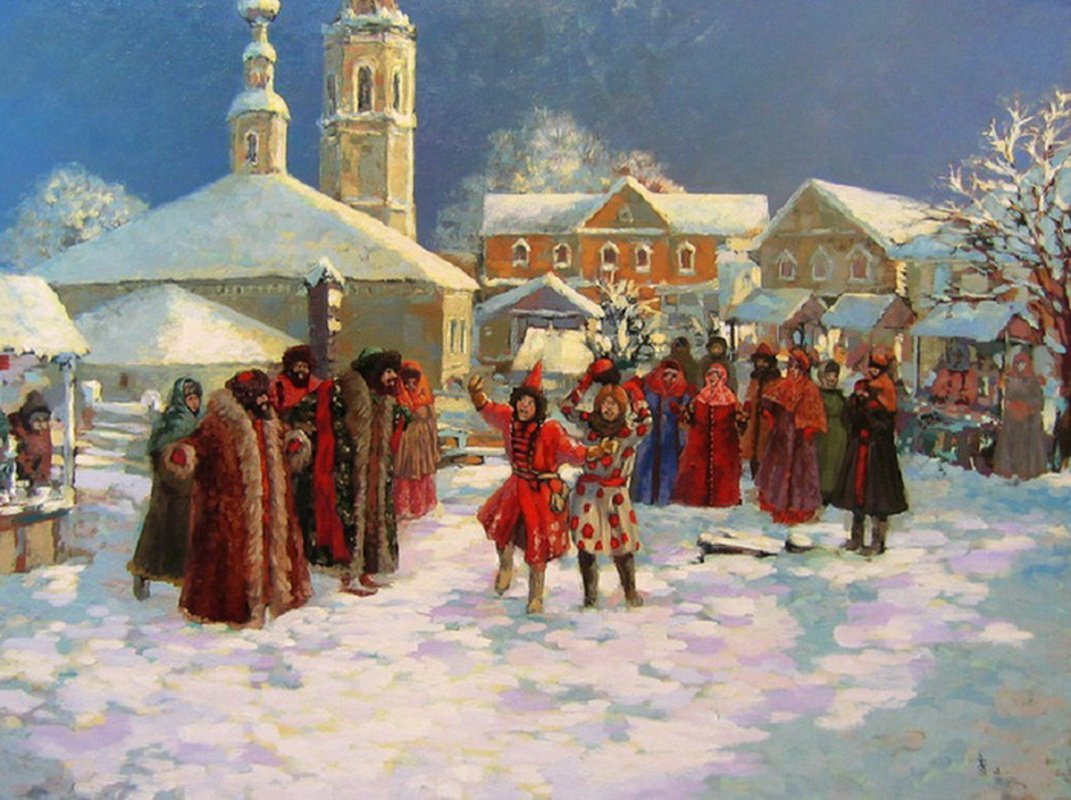 Скоморохи в древней Руси