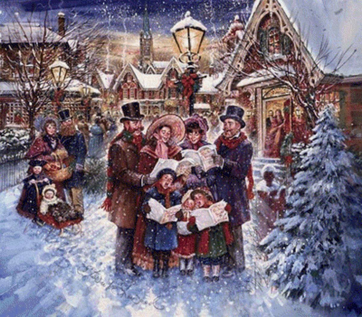 Christmas Carol Викторианская Англия