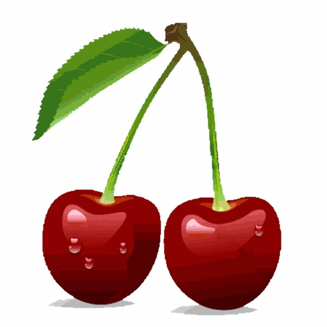 Детская картинка вишня