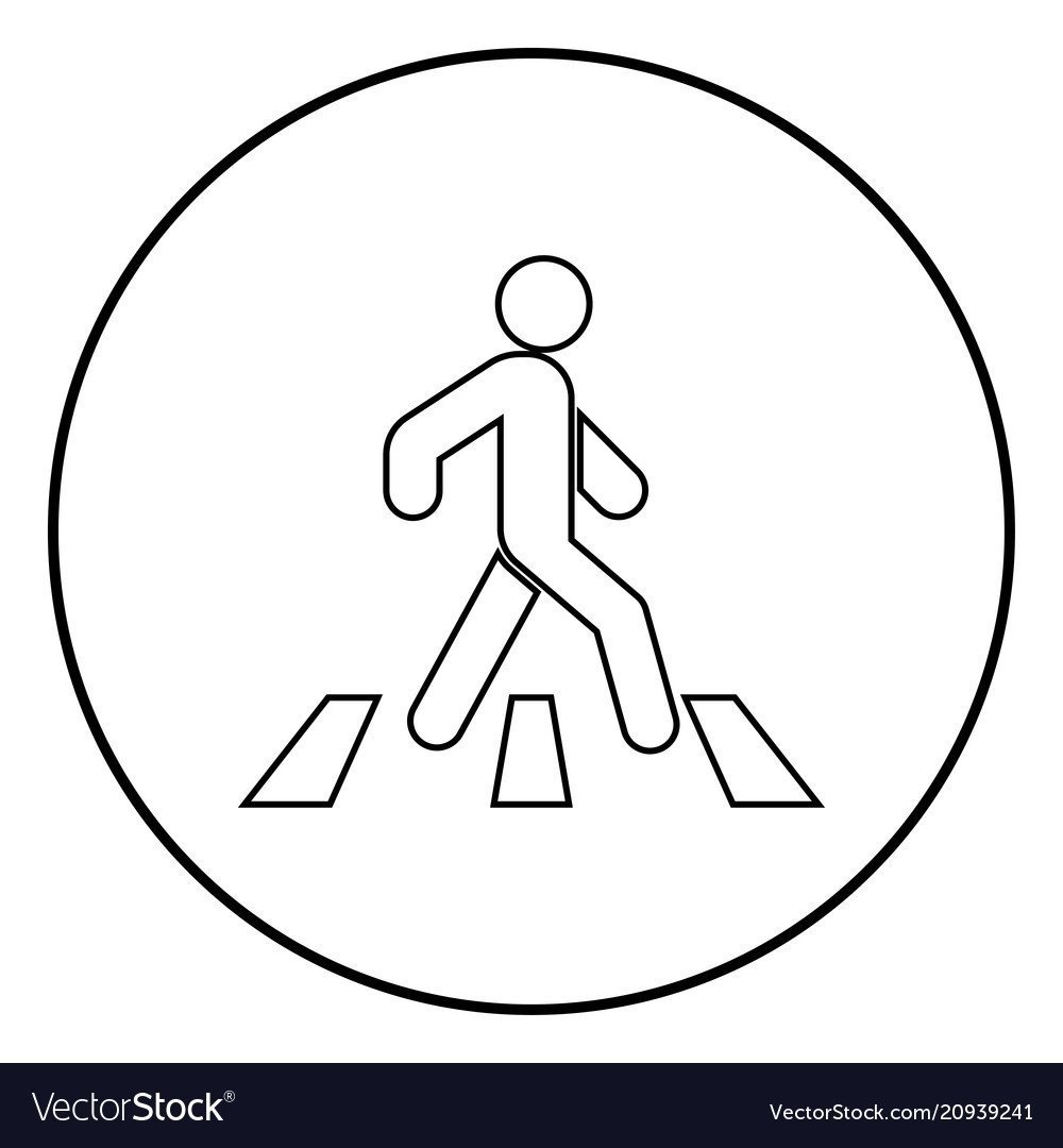 Надземный пешеходный переход знак