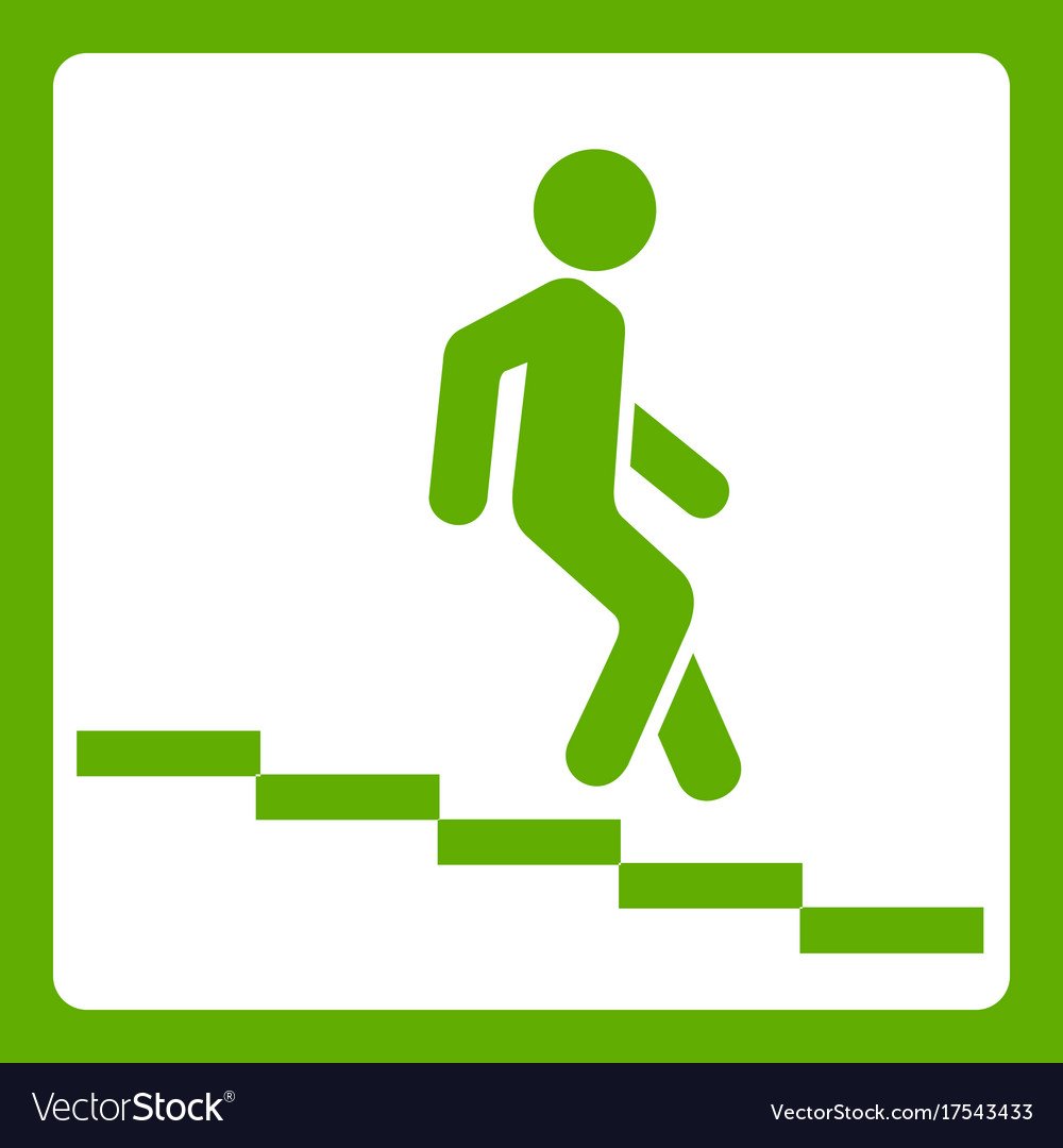 Знак пешеходный переход на прозрачном фоне