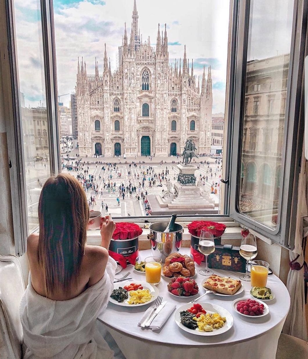 Кофе в самолете