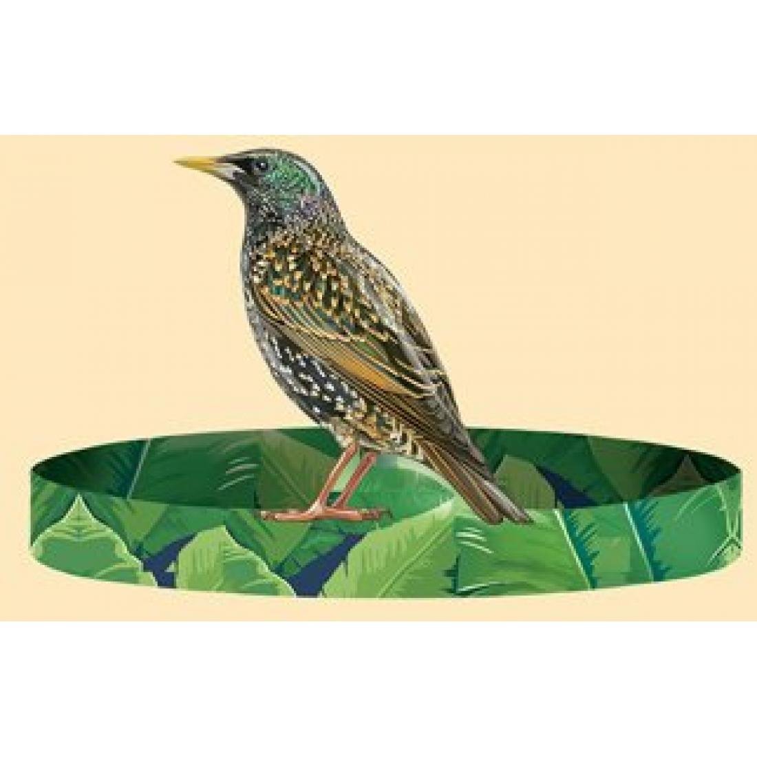 Маска скворца для детей