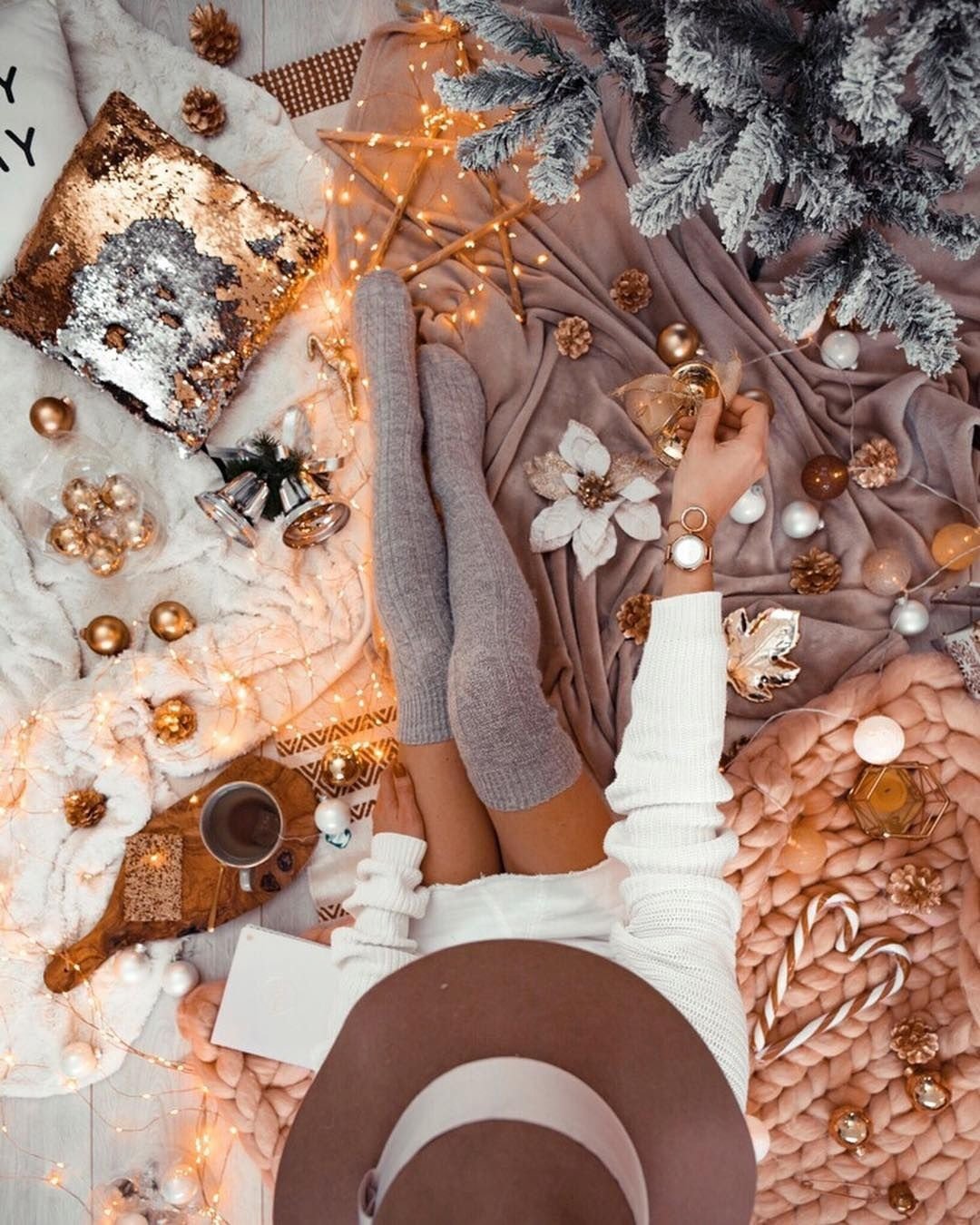 Уютные новогодние раскладки