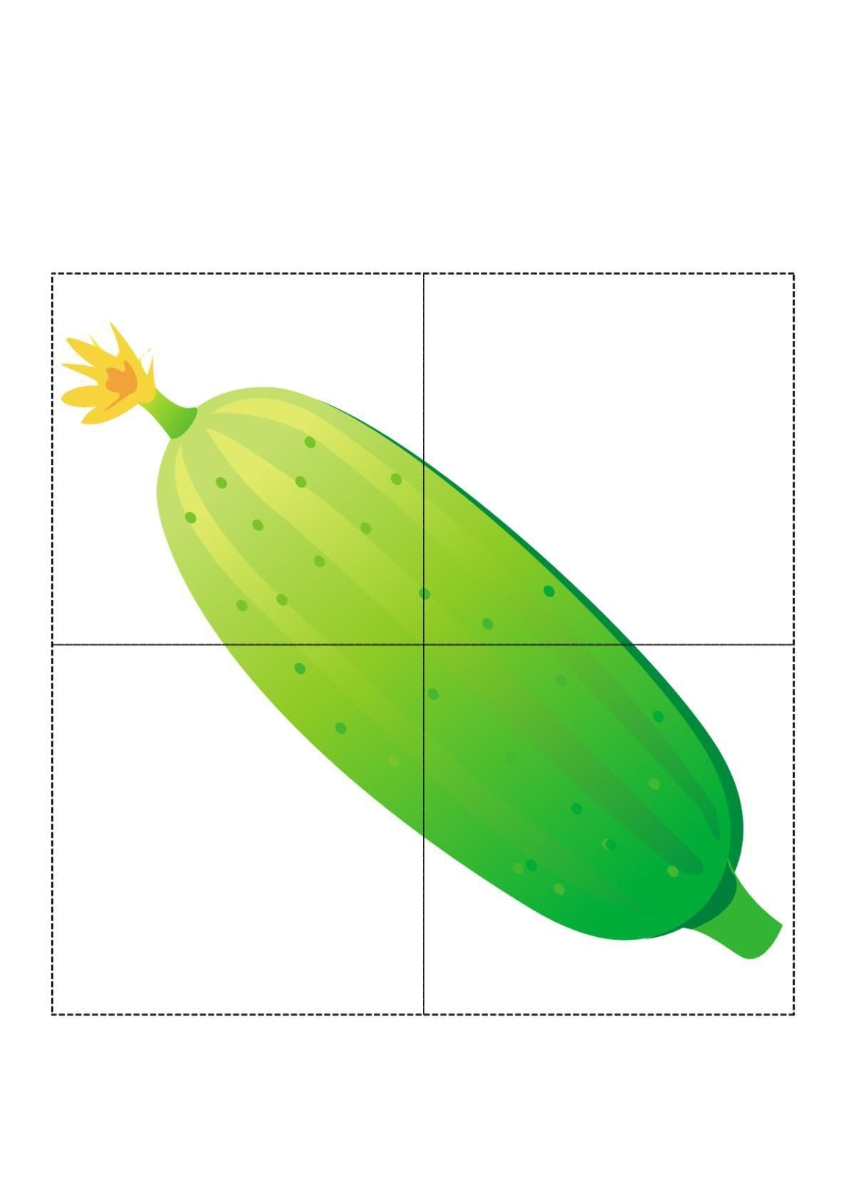 Разрезные овощи и фрукты