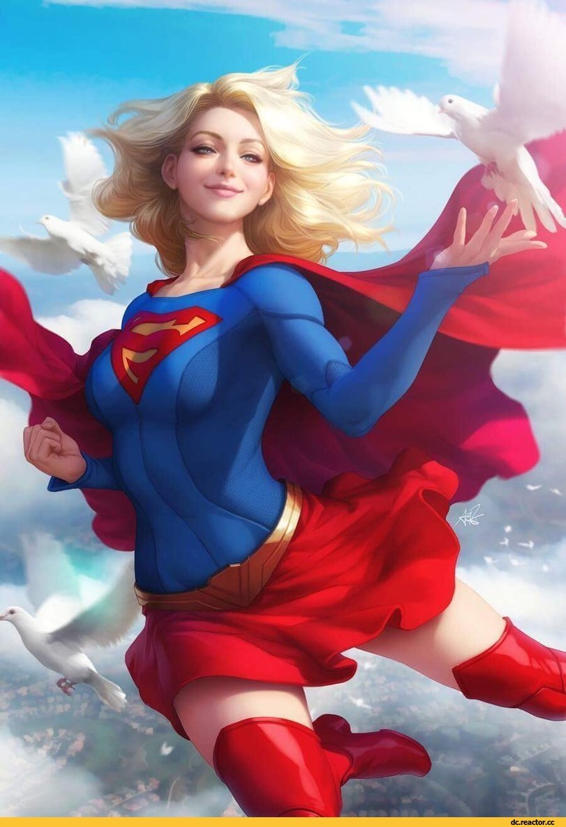 Супергёрл DC девушка