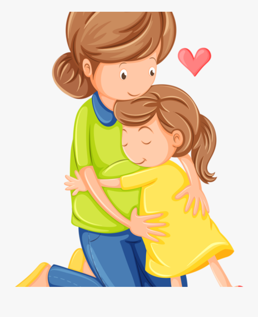 Мама с ребенком рисунок