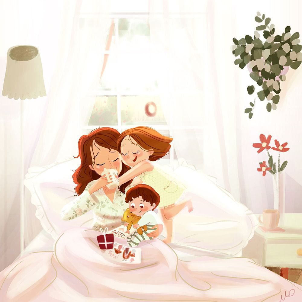 Счастье быть мамой