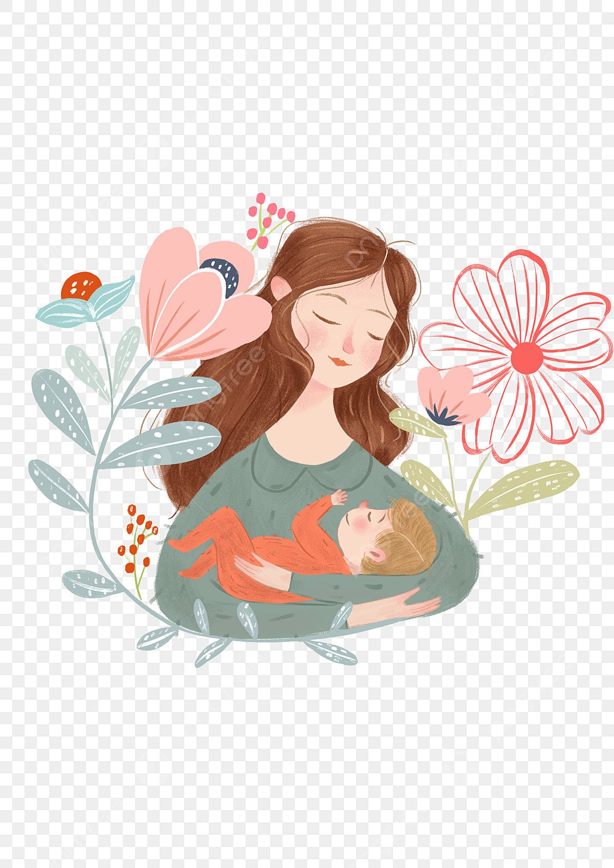 Мама иллюстрация